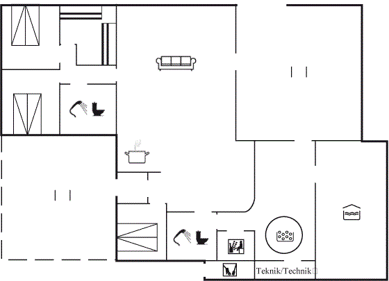 Vorschaubild von Ferienhaus HG89 in Vejers Strand - Westjütland