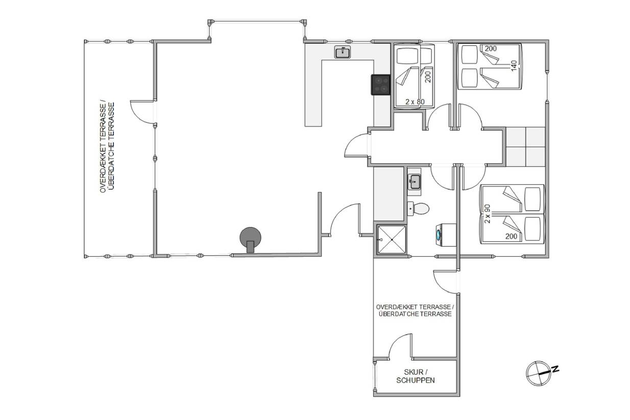 Vorschaubild von Ferienhaus HG98 in Søndervig - Westjütland