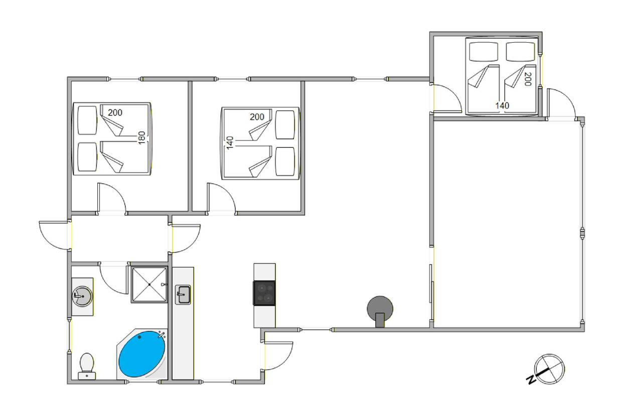 Vorschaubild von Ferienhaus HH62 in Bork Havn - Westjütland