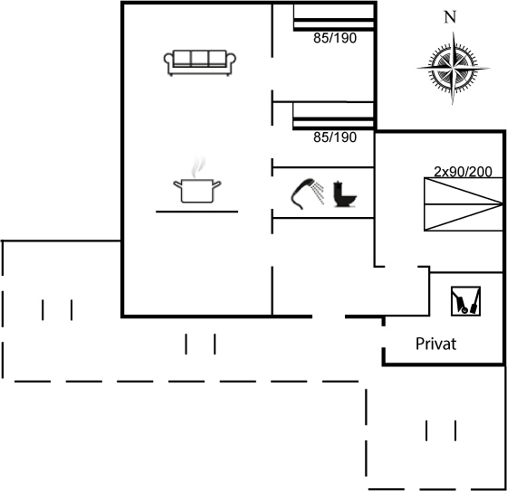 Vorschaubild von Ferienhaus HH94 in Nørlev - Lønstrup - Nordjütland