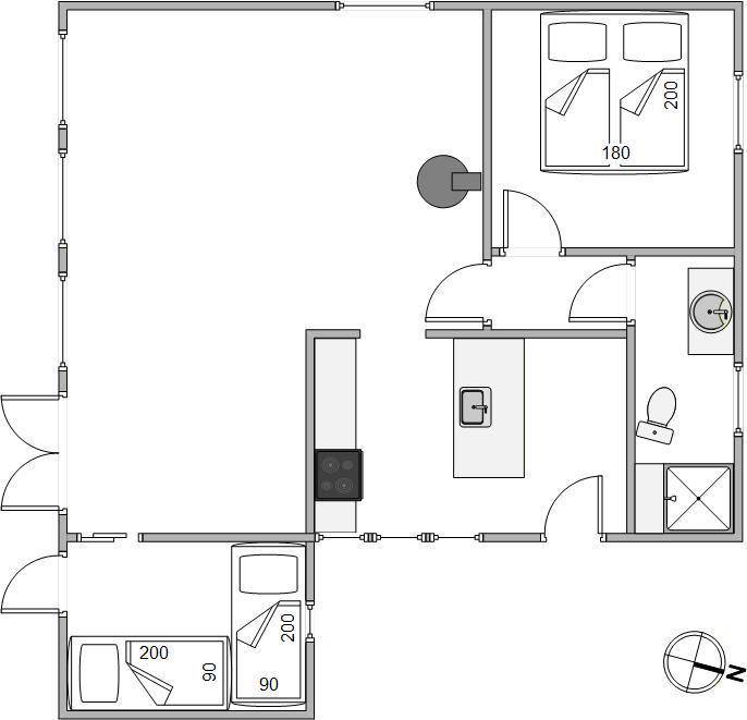 Vorschaubild von Ferienhaus HI00 in Søndervig - Westjütland