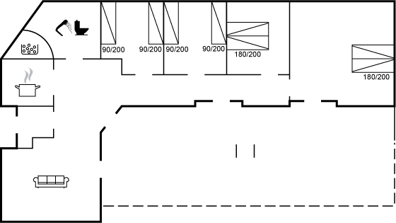 Vorschaubild von Ferienhaus HI19 in Vejers Strand - Westjütland