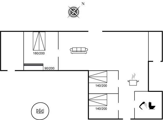 Vorschaubild von Ferienhaus HJ44 auf Tuse Næs - Westseeland