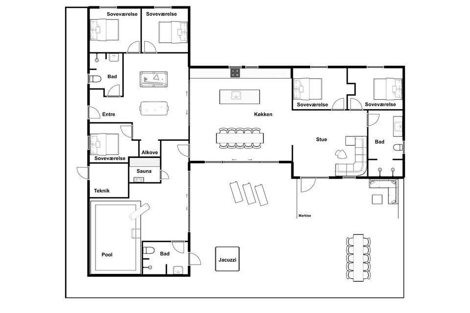 Vorschaubild von Ferienhaus HJ82 in Blåvand - Westjütland