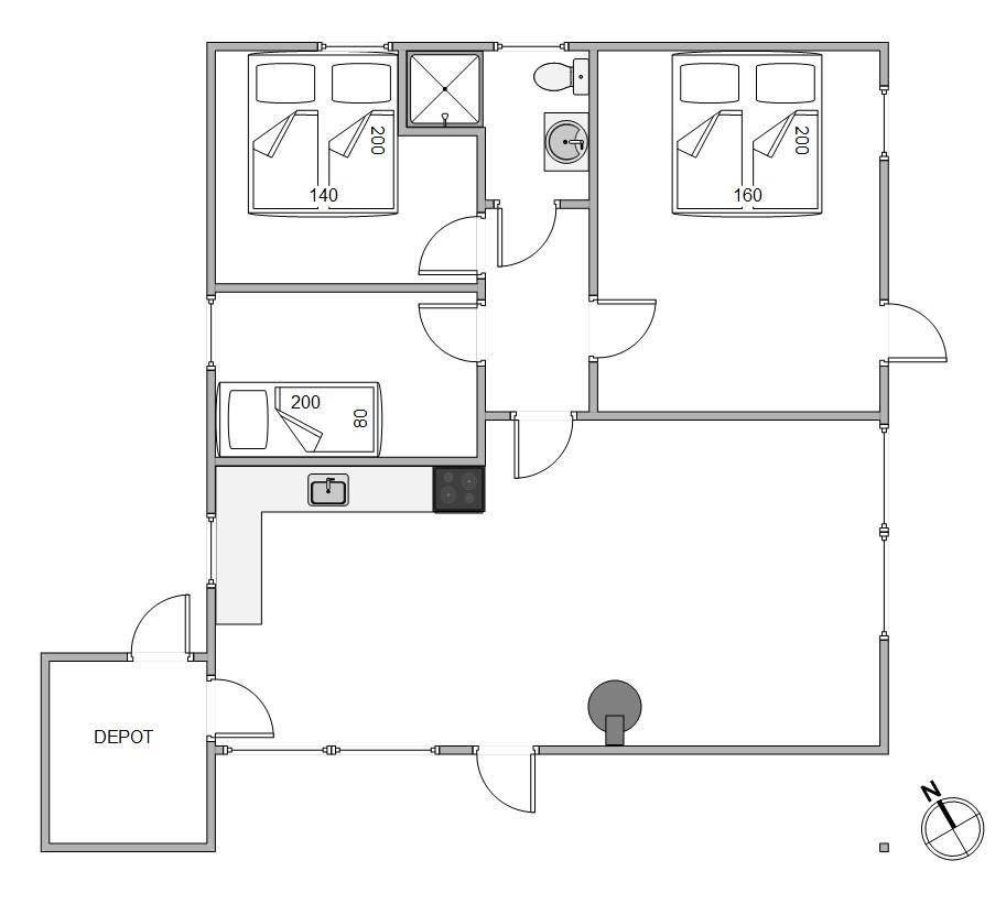 Vorschaubild von Ferienhaus HK01 in Houstrup - Westjütland