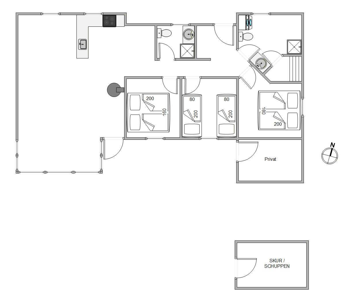 Vorschaubild von Ferienhaus HK49 in Houstrup - Westjütland