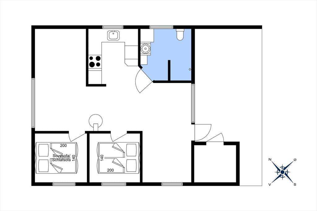 Vorschaubild von Ferienhaus HK88 in Kongsmark - Westseeland