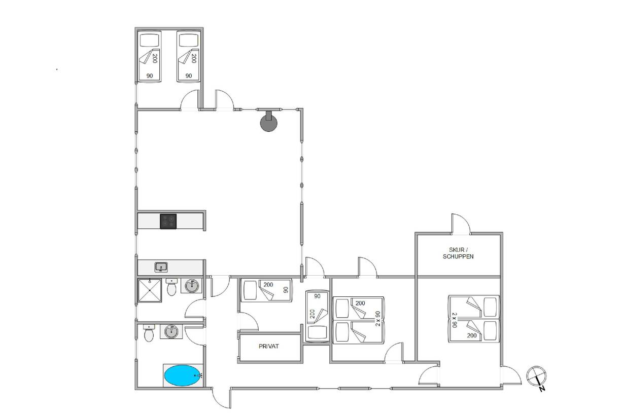 Vorschaubild von Ferienhaus HL86 in Blåvand - Westjütland