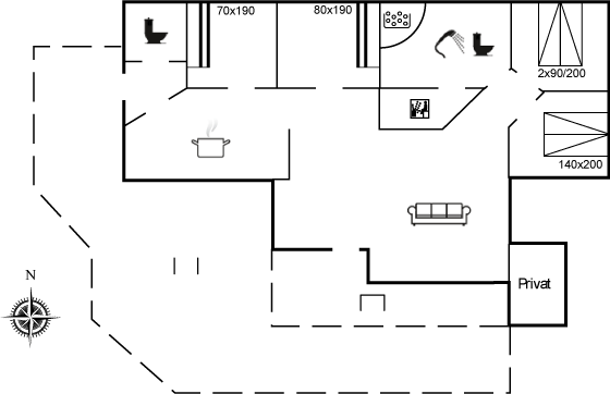 Vorschaubild von Ferienhaus HM51 in Blåvand - Westjütland