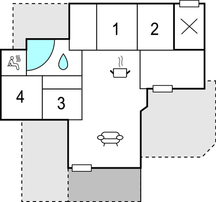 Vorschaubild von Ferienhaus HM58 in Vrist - Vejlby Klit - Westjütland