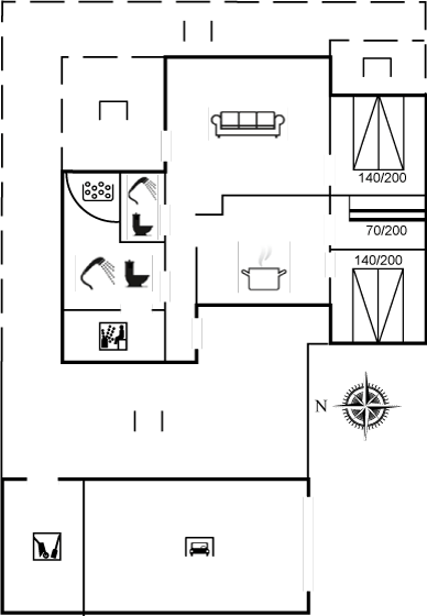 Vorschaubild von Ferienhaus HN02 in Saltum - Blokhus - Nordjütland