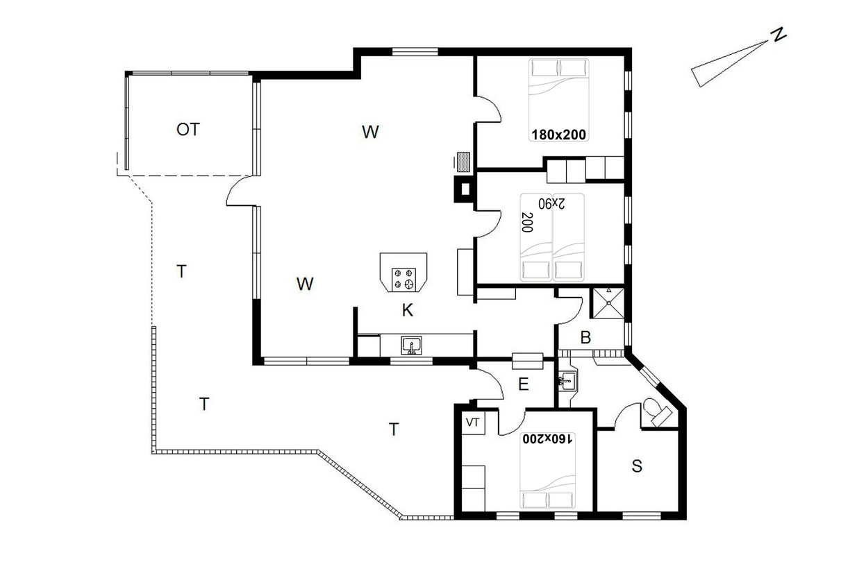 Vorschaubild von Ferienhaus HN04 in Henne Strand - Westjütland