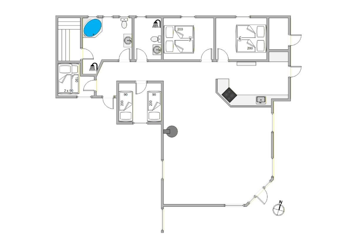 Vorschaubild von Ferienhaus HN09 in Årgab - Westjütland