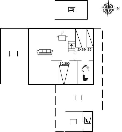 Vorschaubild von Ferienhaus HN14 in Vorupør - Thy/Limfjord