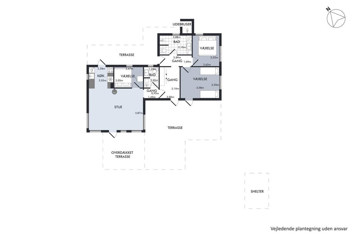Vorschaubild von Ferienhaus HN61 in Mols - Ostjütland
