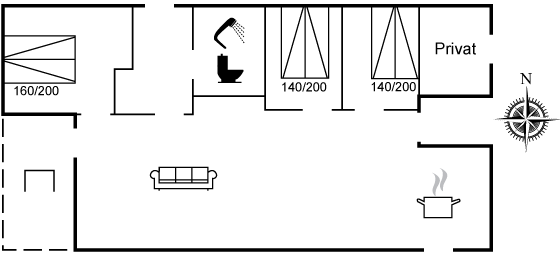 Vorschaubild von Ferienhaus HO15 in Blokhus - Nordjütland