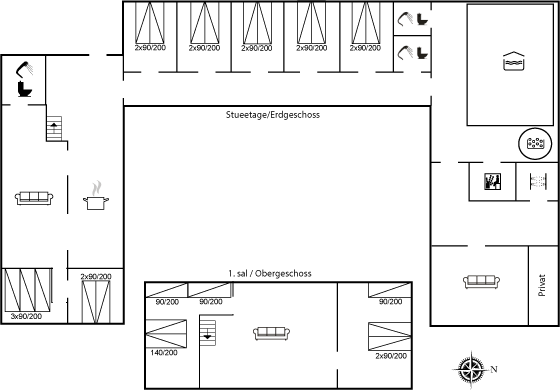 Vorschaubild von Ferienhaus HO66 in Stauning - Westjütland