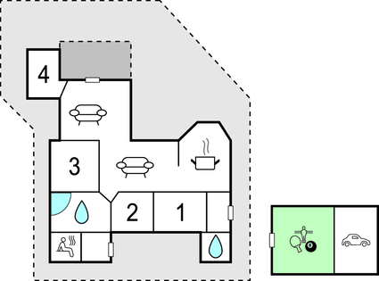 Vorschaubild von Ferienhaus HP87 in Følle - Ostjütland