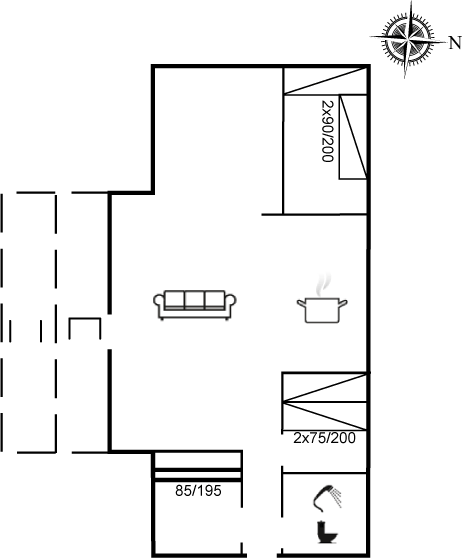 Vorschaubild von Ferienhaus HQ52 in Bjerregård - Westjütland