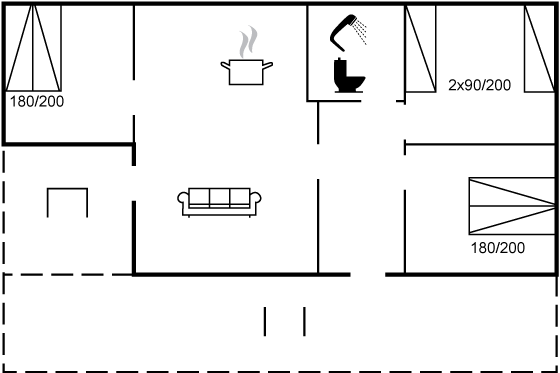 Vorschaubild von Ferienhaus HR14 in Øster Hurup - Nordjütland Ost