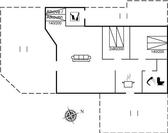 Vorschaubild von Ferienhaus HR16 in Sønderho - Fanø