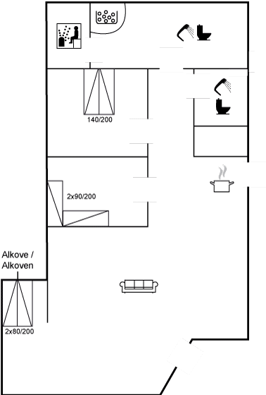 Vorschaubild von Ferienhaus HR76 in Marielyst - Falster