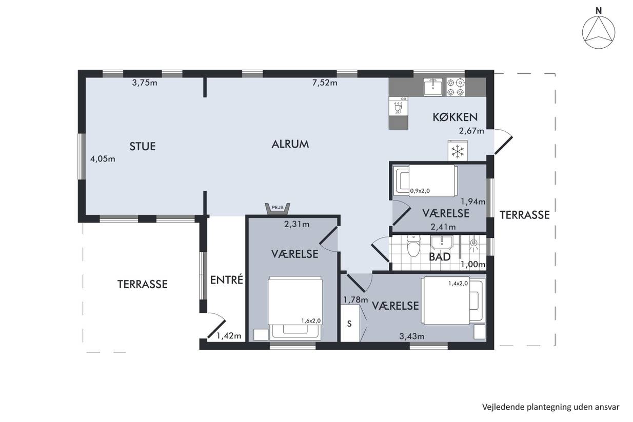 Vorschaubild von Ferienhaus HS00 in Ebeltoft - Ostjütland