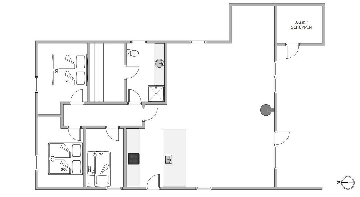 Vorschaubild von Ferienhaus HS21 in Bjerregård - Westjütland
