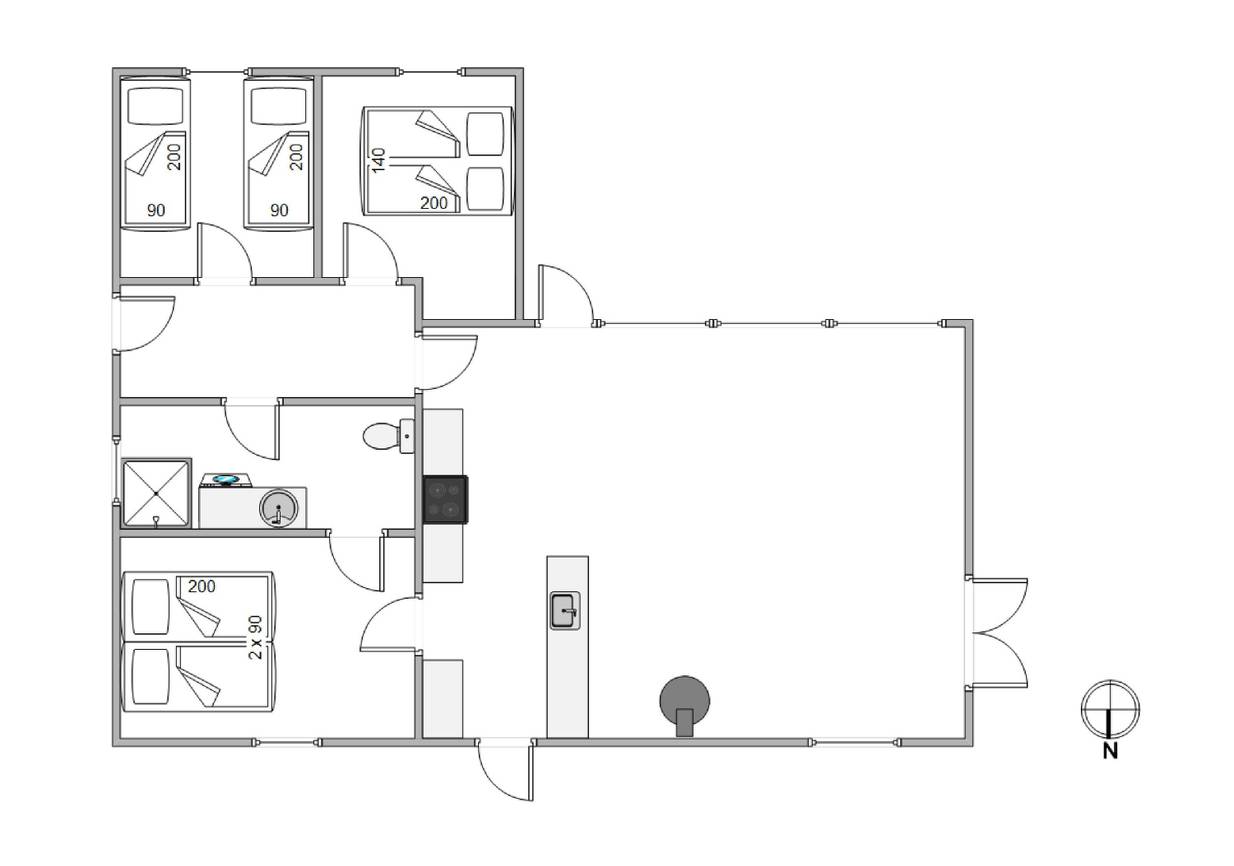 Vorschaubild von Ferienhaus HS39 in Søndervig - Westjütland