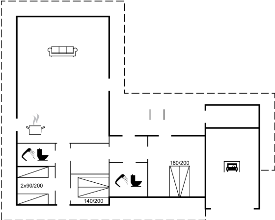Vorschaubild von Ferienhaus HS87 in Blokhus - Nordjütland