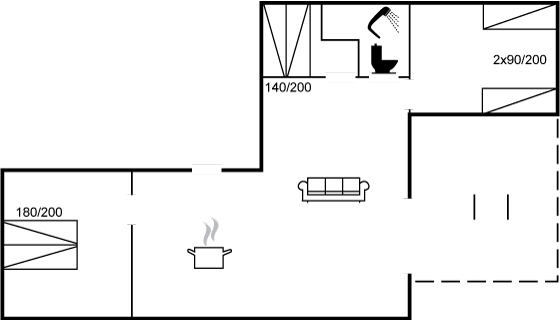 Vorschaubild von Ferienhaus HT87 in Øster Hurup - Nordjütland Ost