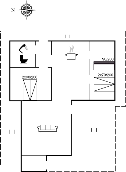 Vorschaubild von Ferienhaus HU40 in Saltum - Blokhus - Nordjütland