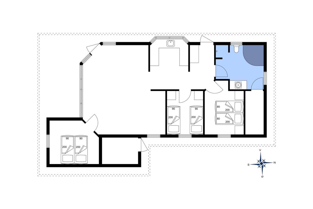 Vorschaubild von Ferienhaus HU76 in Vejers Strand - Westjütland