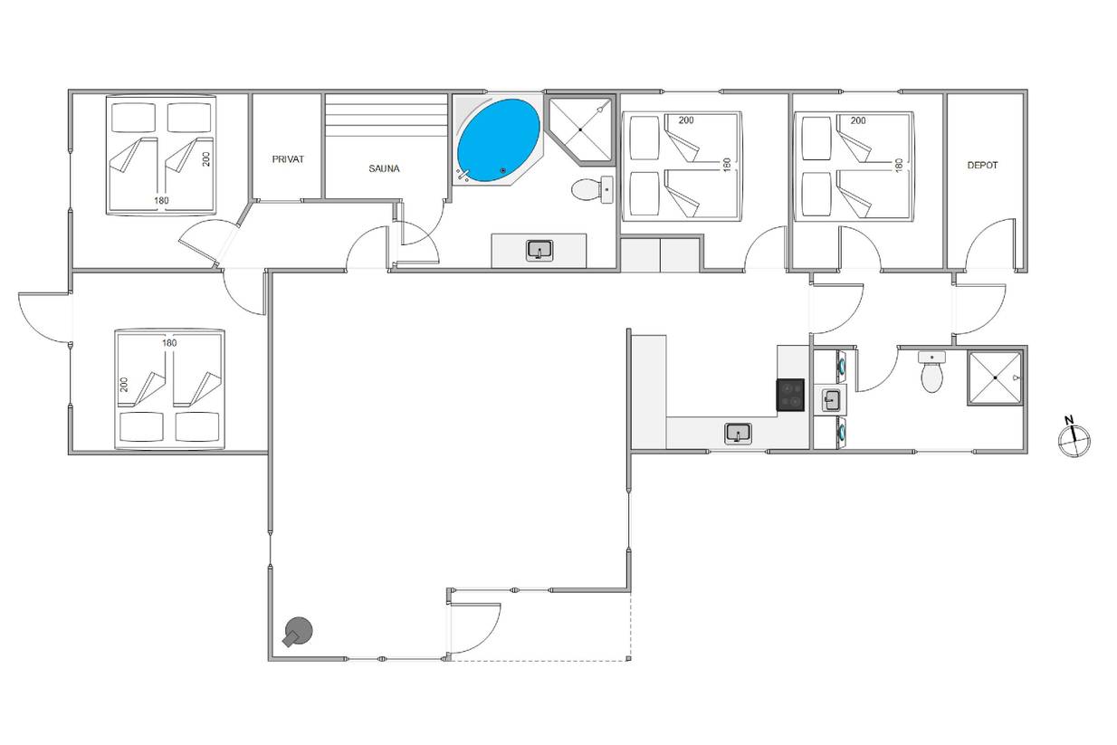 Vorschaubild von Ferienhaus HV09 in Blåvand - Westjütland