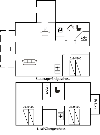 Vorschaubild von Ferienhaus HV68 in Båring Vig - Nordfünen