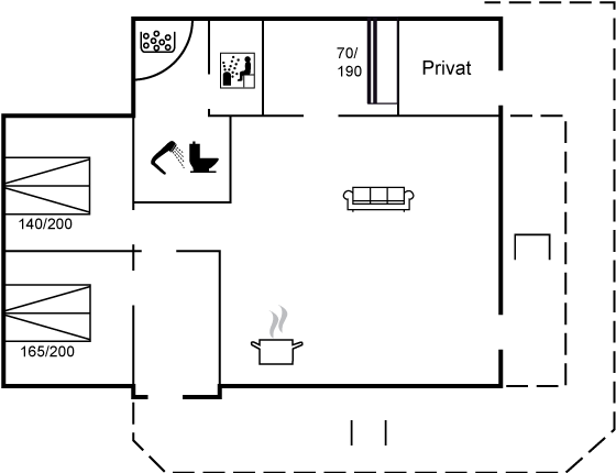 Vorschaubild von Ferienhaus HW38 in Bisnap - Hou - Nordjütland Ost