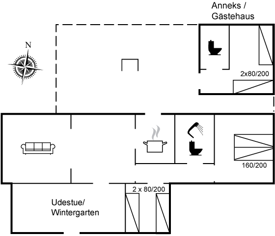 Vorschaubild von Ferienhaus HW88 in Marielyst - Falster
