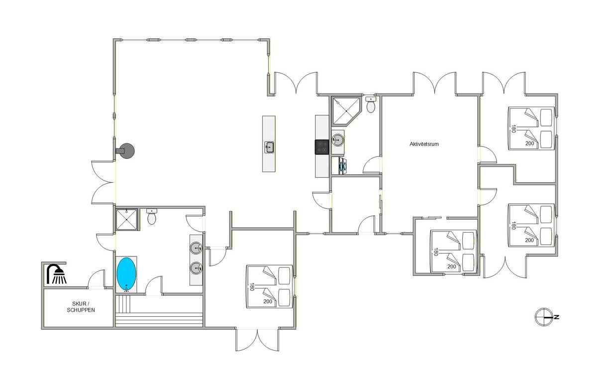 Vorschaubild von Ferienhaus HX07 in Henne Strand - Westjütland