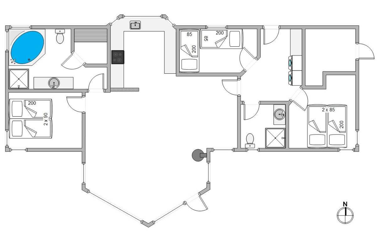 Vorschaubild von Ferienhaus IA71 in Bjerregård - Westjütland