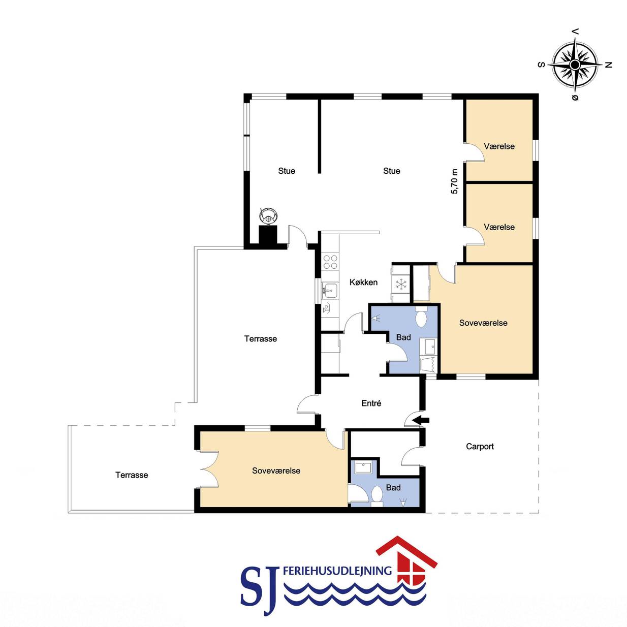 Vorschaubild von Ferienhaus IC52 in Vrist - Vejlby Klit - Westjütland