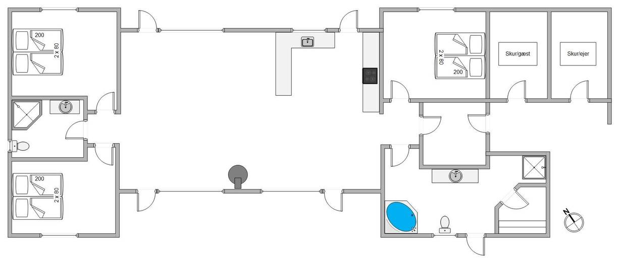 Vorschaubild von Ferienhaus IC73 in Bjerregård - Westjütland