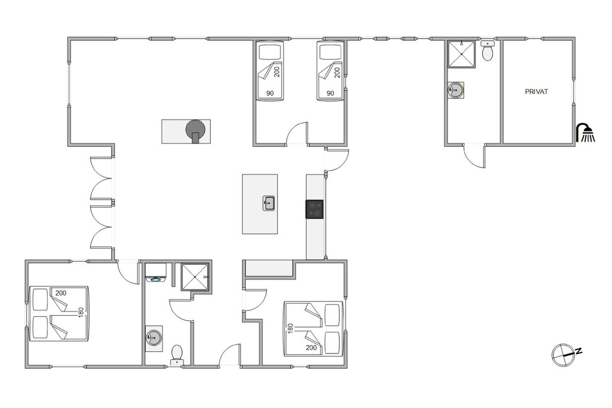 Vorschaubild von Ferienhaus ID09 in Houvig - Søndervig - Westjütland