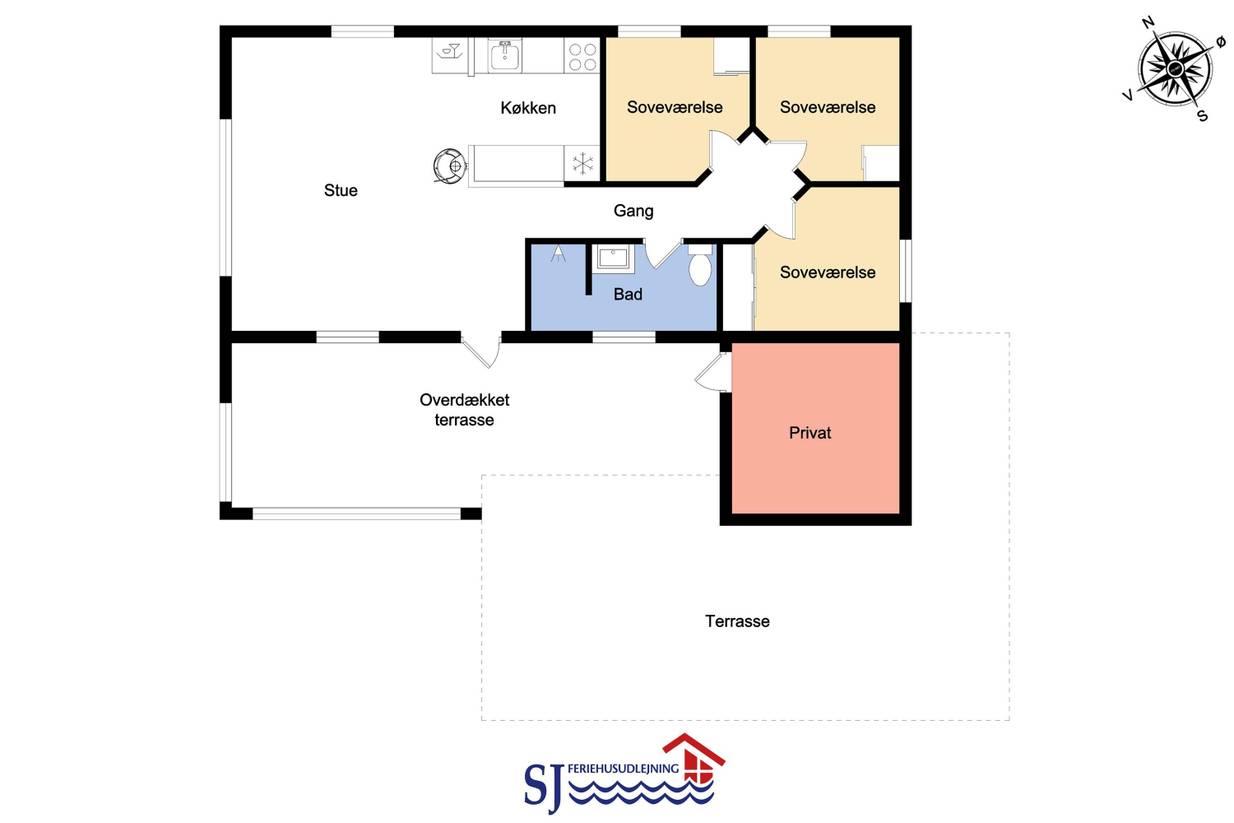Vorschaubild von Ferienhaus ID84 in Vejlby Klit - Westjütland