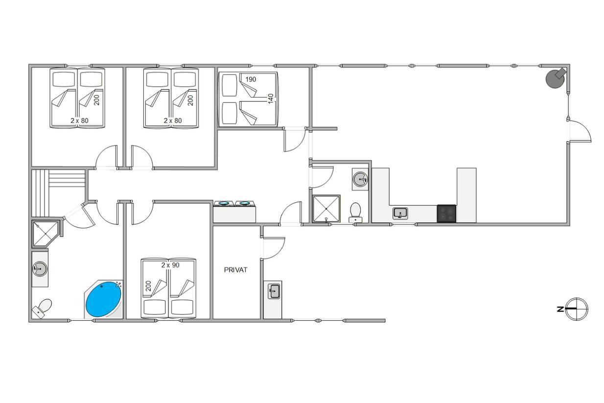 Vorschaubild von Ferienhaus ID91 in Søndervig - Westjütland
