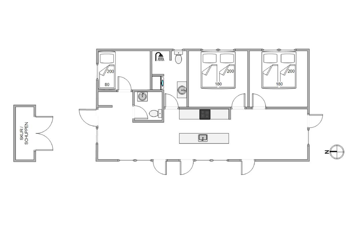 Vorschaubild von Ferienhaus IE76 in Hvide Sande - Westjütland