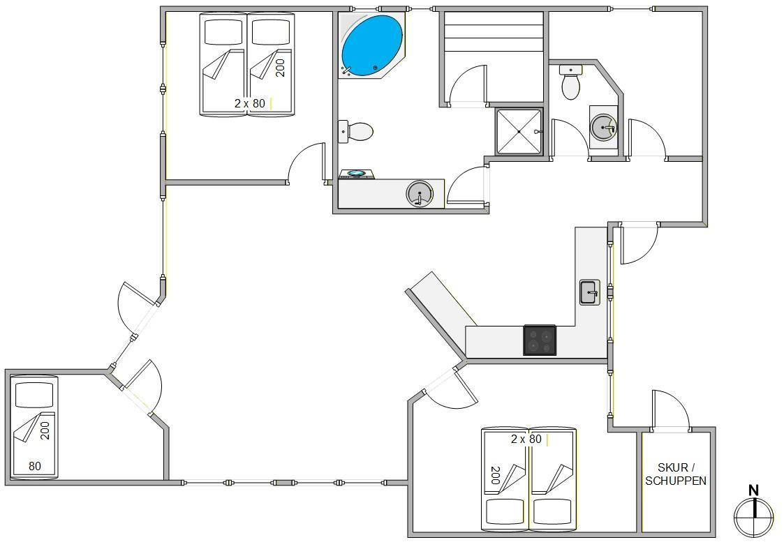 Vorschaubild von Ferienhaus IG31 in Bjerregård - Westjütland