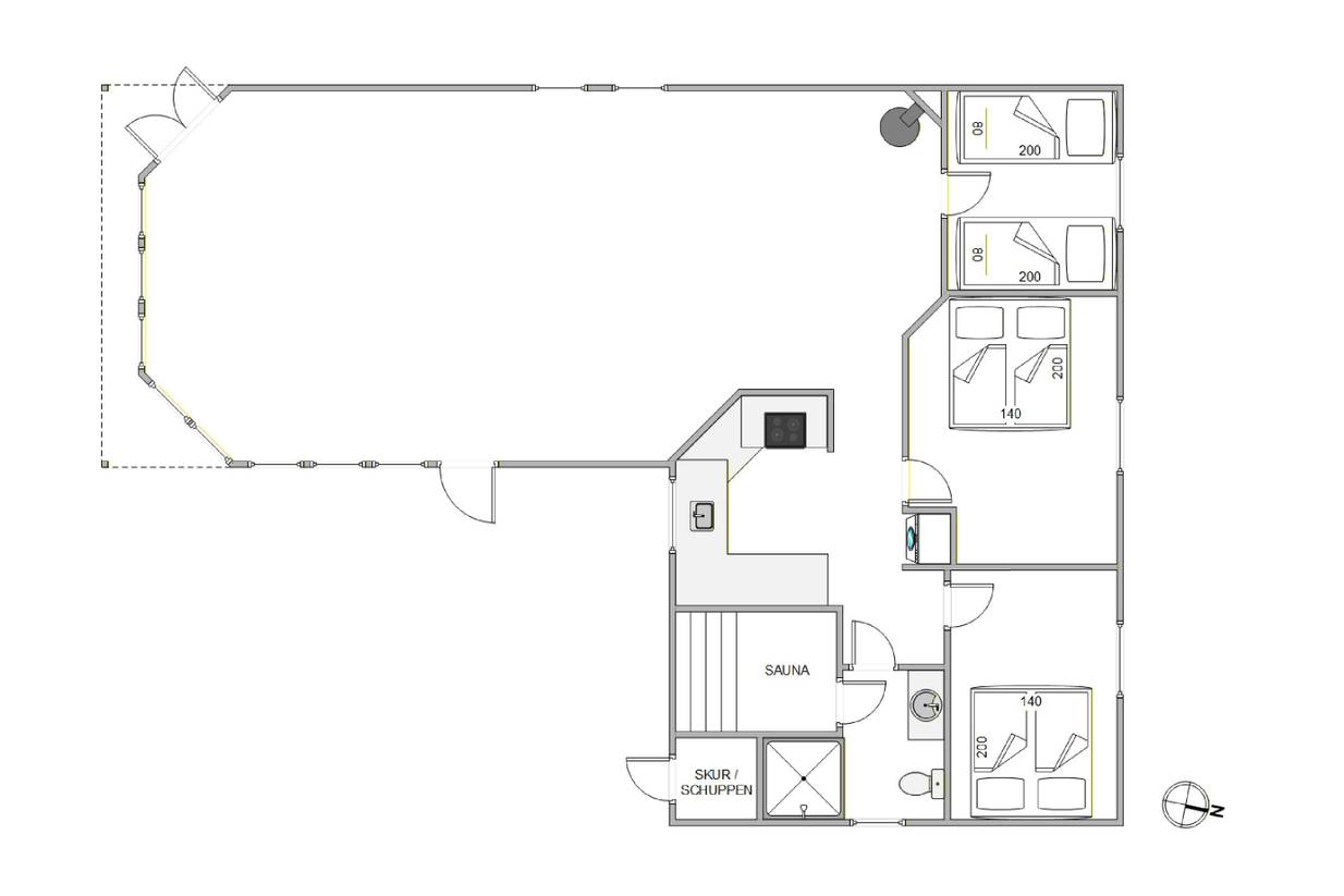 Vorschaubild von Ferienhaus IG73 in Blåvand - Westjütland