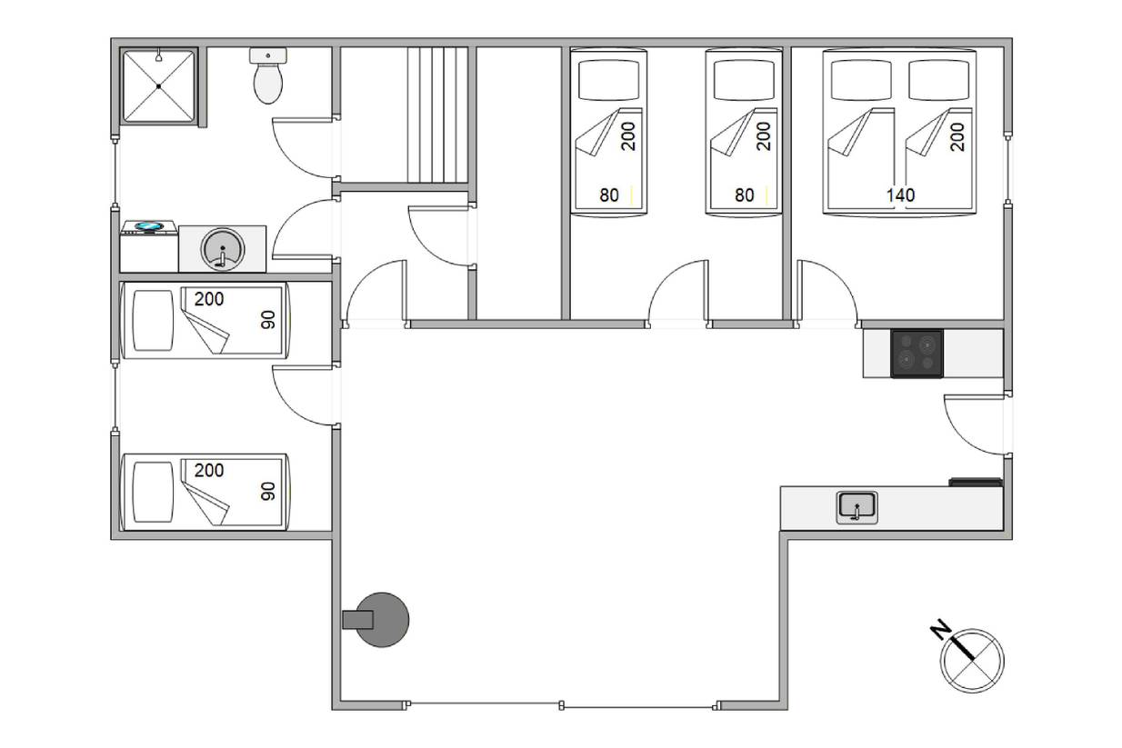 Vorschaubild von Ferienhaus IG80 in Houvig - Søndervig - Westjütland