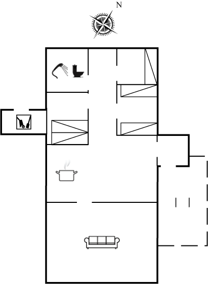 Vorschaubild von Ferienhaus IG85 in Klitmøller - Thy/Limfjord