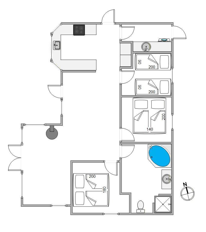 Vorschaubild von Ferienhaus IH49 in Vejers Strand - Westjütland